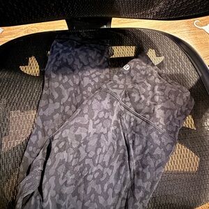 lululemon athletica Black Patterned Leggings